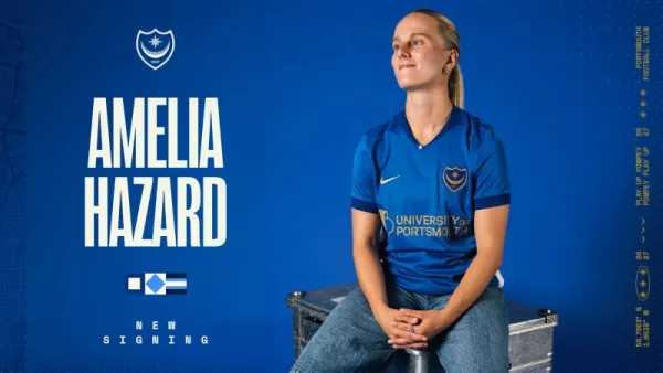 Pompey Women Sign Amelia Hazard