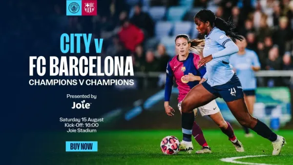 How to follow City v FC Barcelona this Saturday