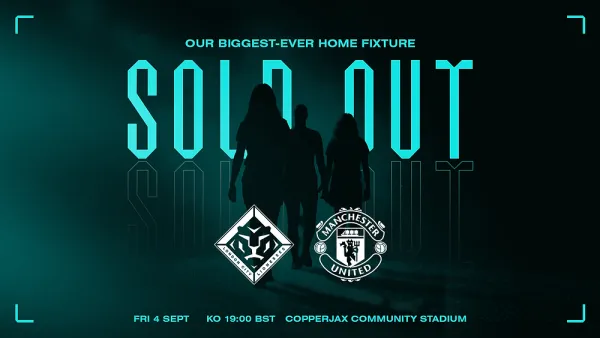 Our Manchester United season opener is sold out